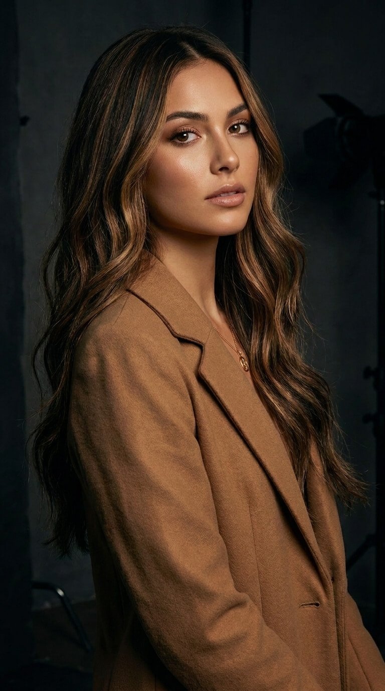 Balayage with Lowlights