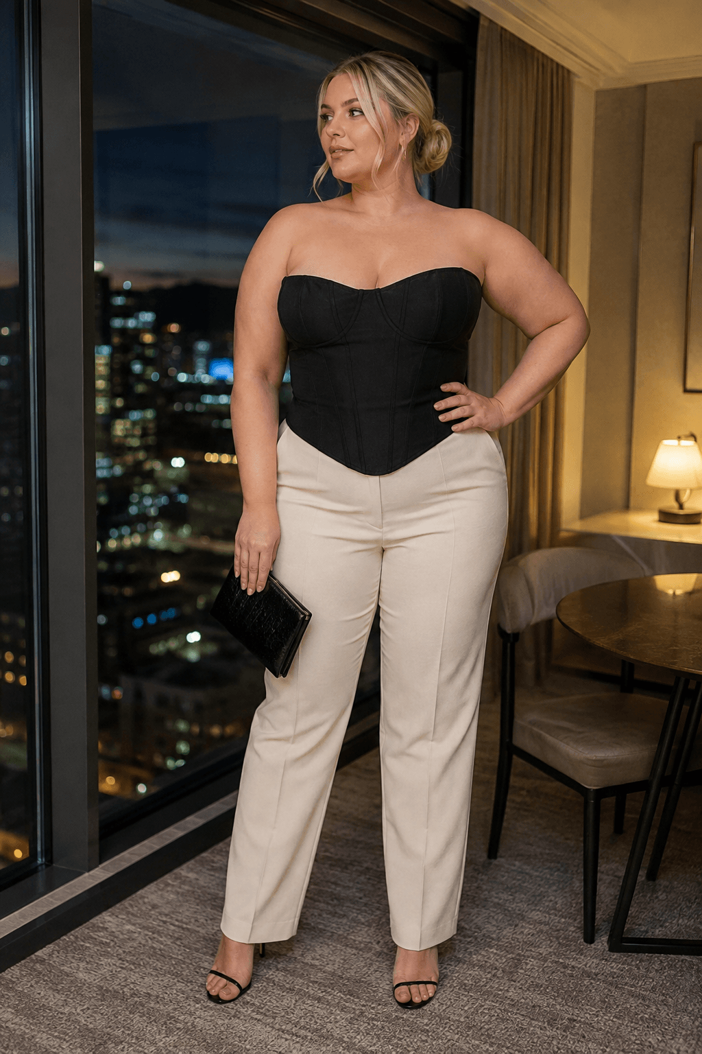 Corset Top and Trousers