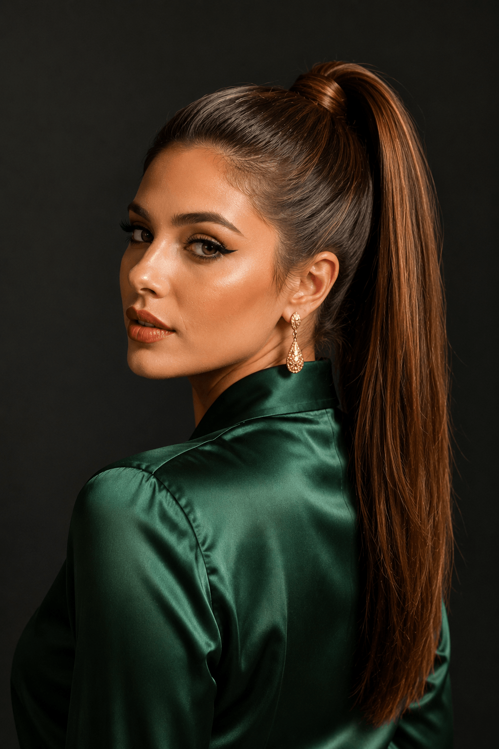 High Sleek Ponytail