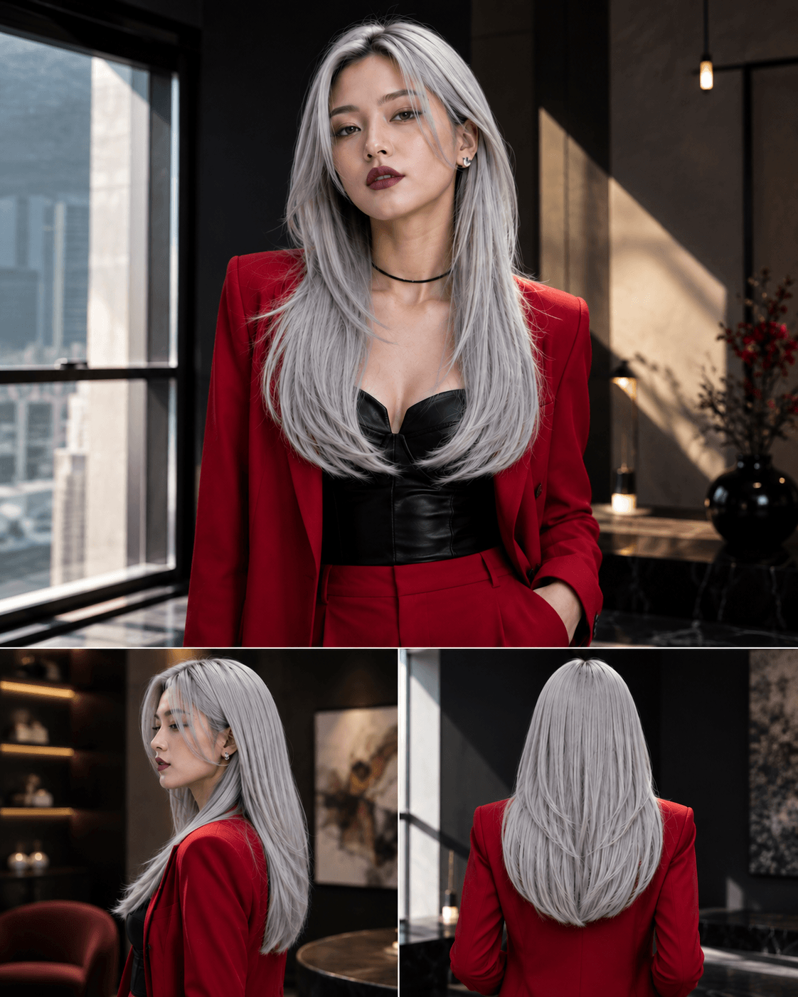 Sleek Butterfly Haircut for Straight Hair