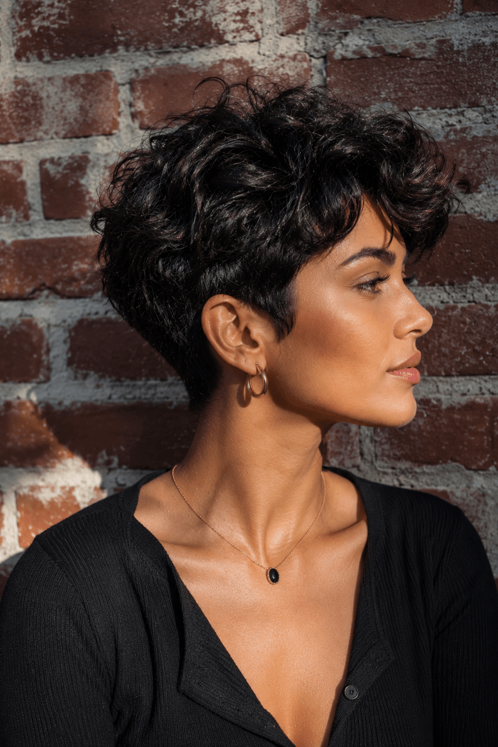 Wavy Crop for Very Thick, Coarse Hair