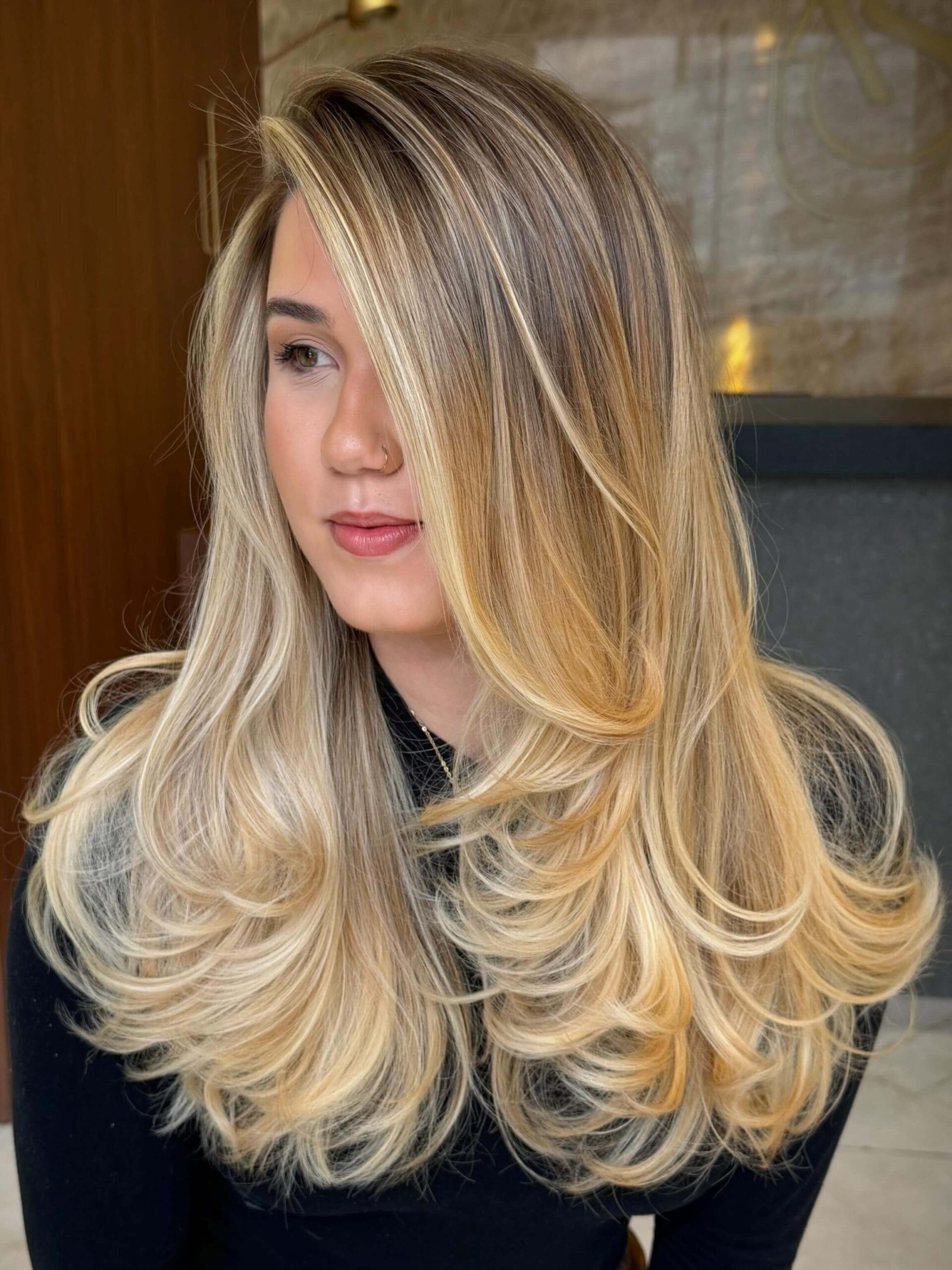 Full Blonde Balayage