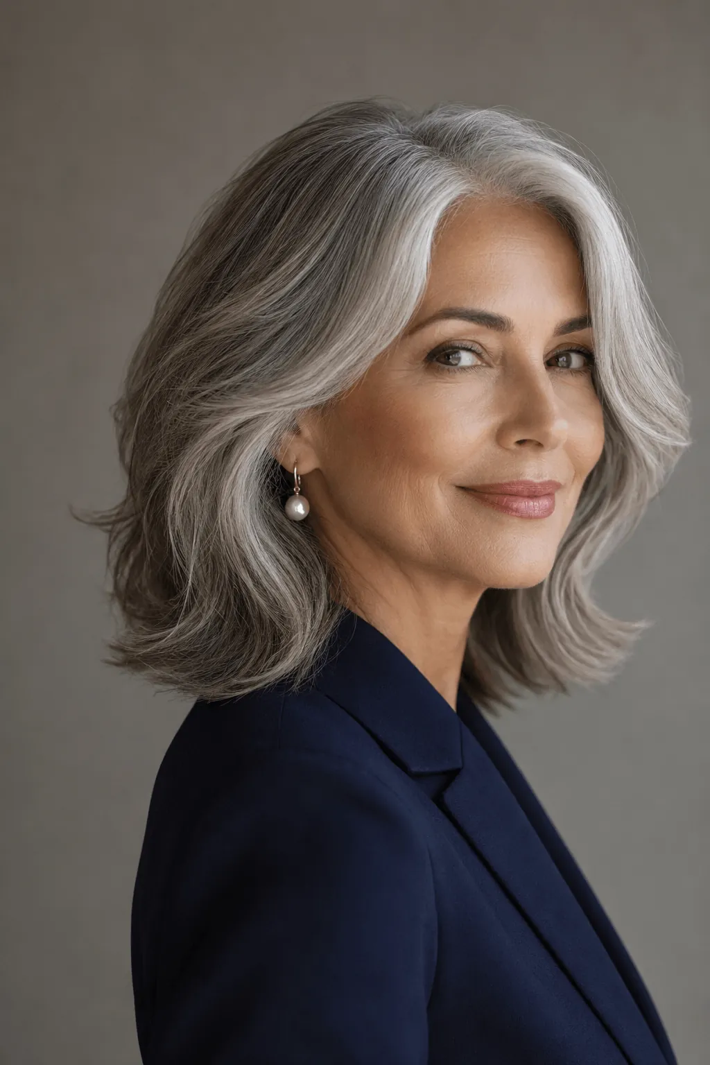Balayage on Gray Hair Balayage on Gray Hair