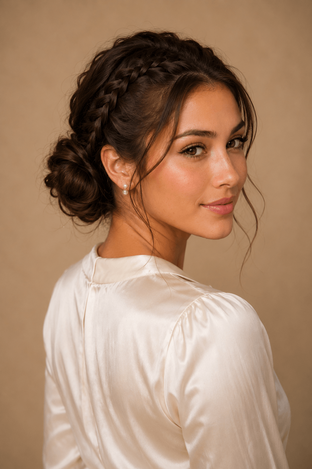 Braided Ponytail Updo Braided Ponytail Updo