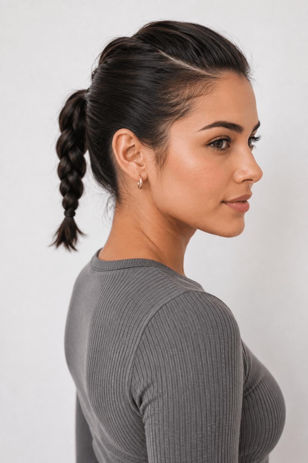 Braided Ponytail for Short Hair Braided Ponytail for Short Hair