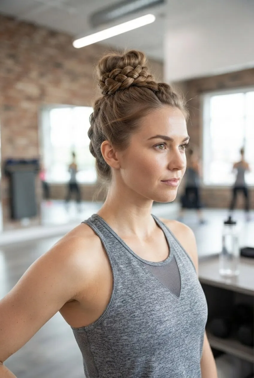 Braided Top Knot Braided Top Knot