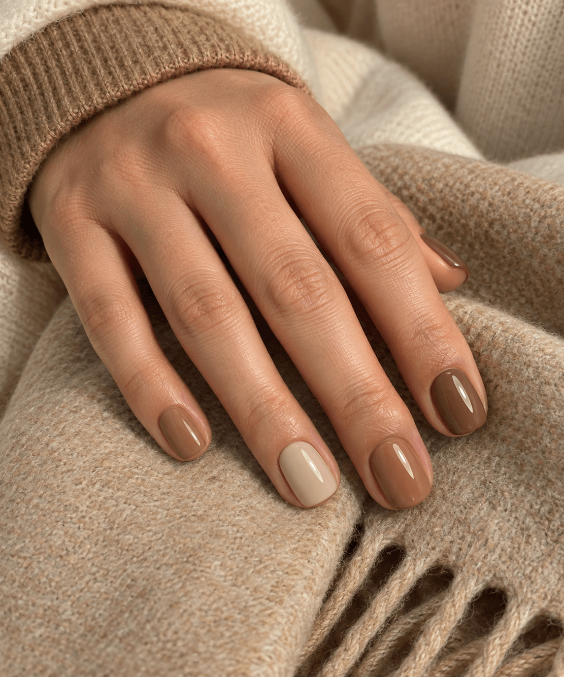 Camel Tan Camel/Tan Fall Nail Color
