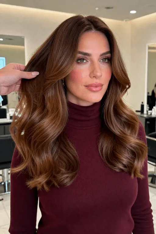 Chestnut Shadow Root Fall Hair Color