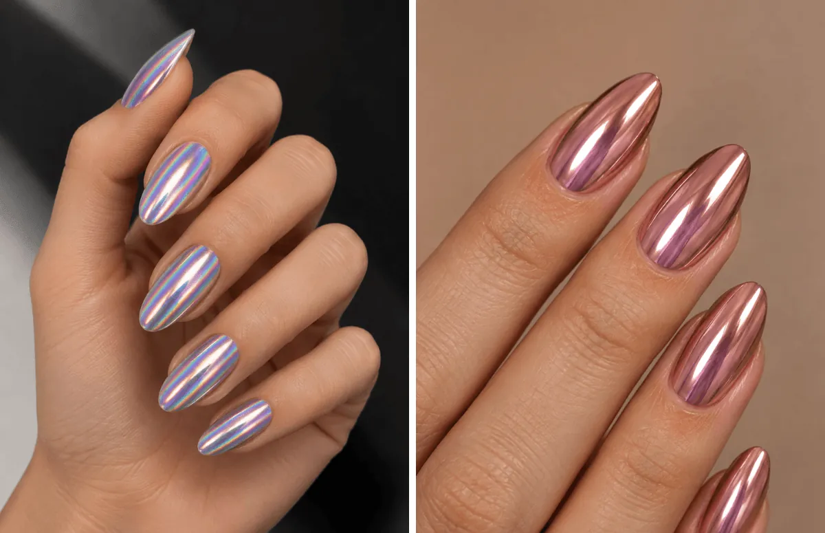 Chrome Nail Ideas: What Chrome Powder Actually Does