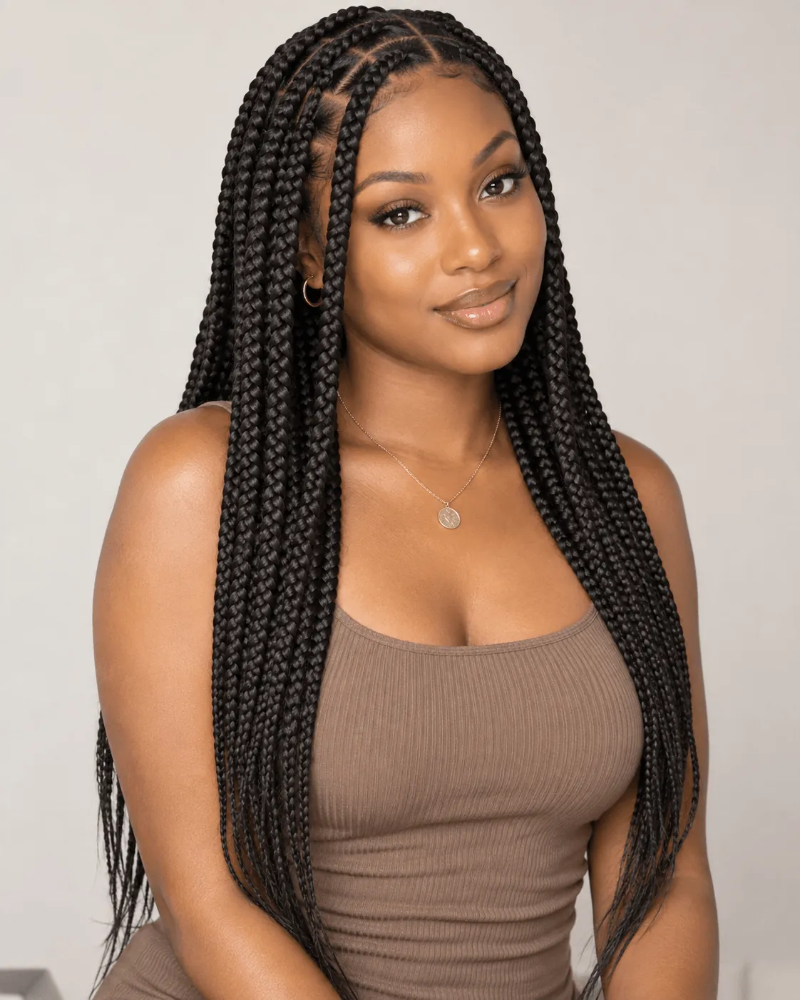 Classic Medium Box Braids Classic Medium Box Braids