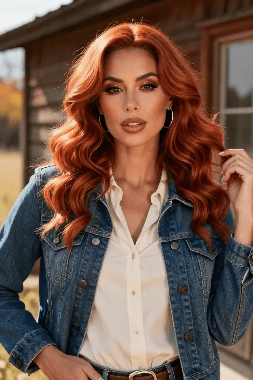 Cowboy Copper  hair color