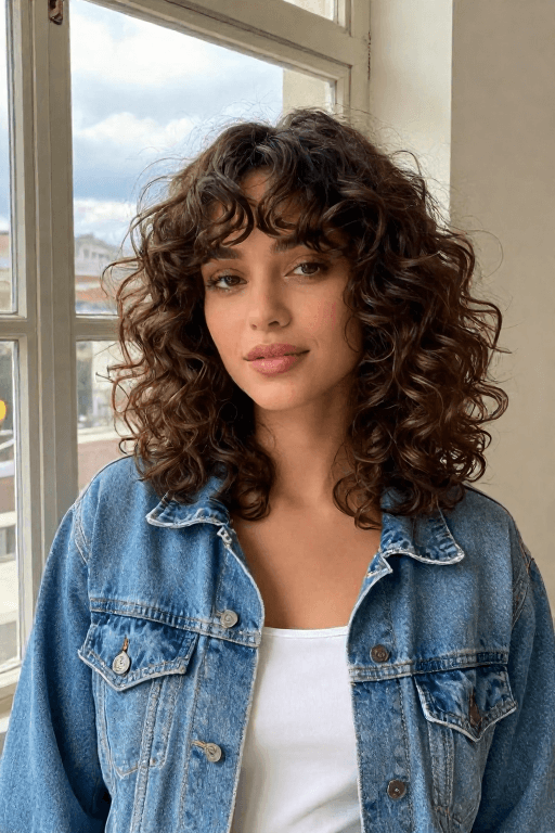 Curly Bangs Curly Bangs