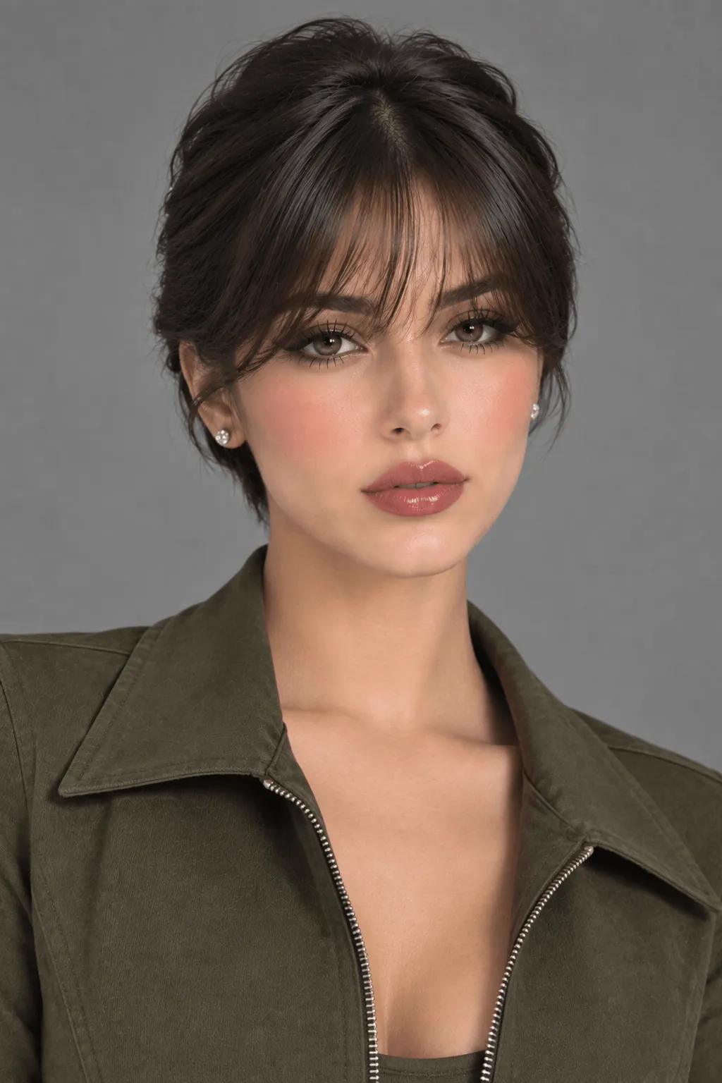 Curtain Bangs on Short Hair Curtain Bangs on Short Hair