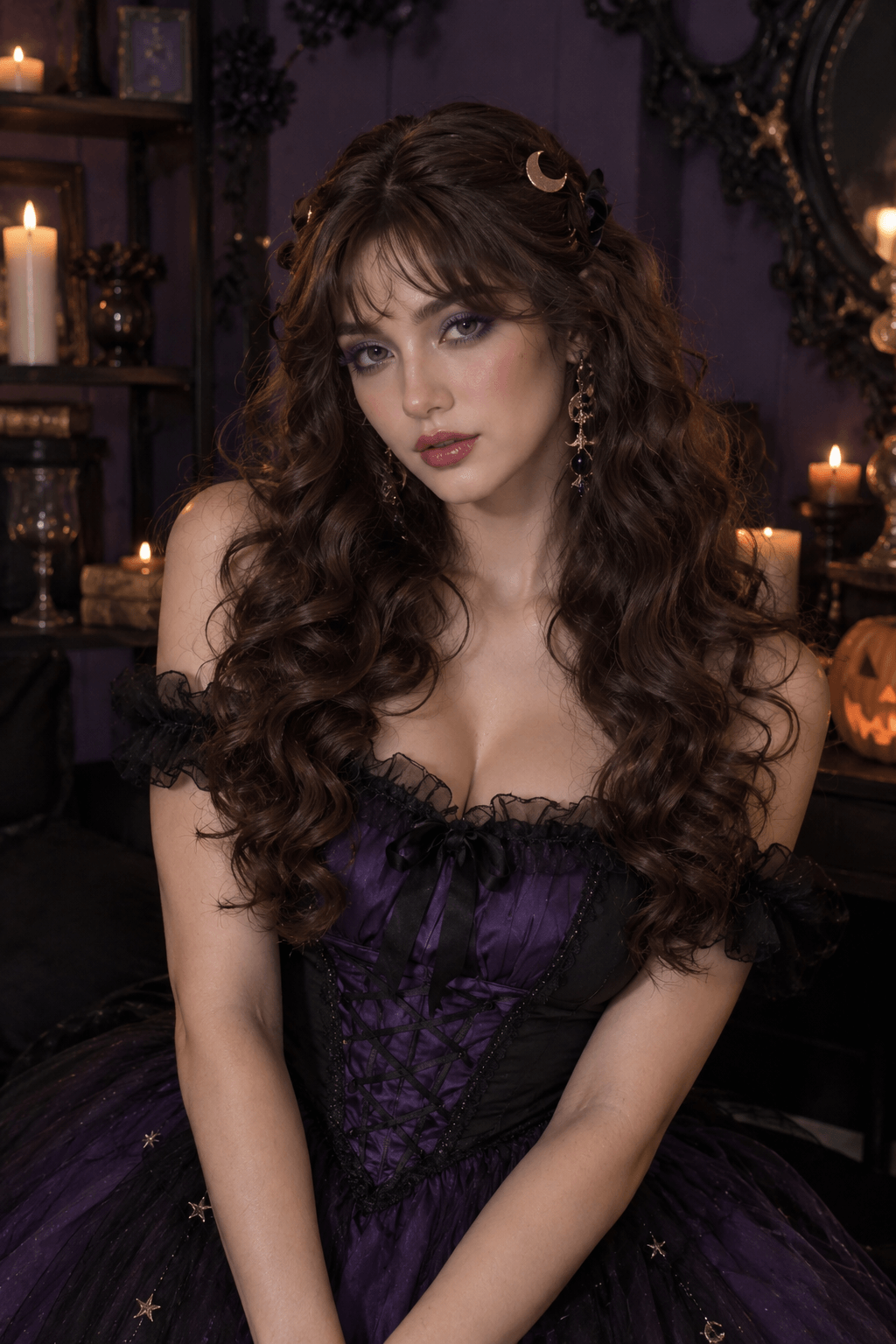 Cute Witch Hairstyle Cute Witch Hairstyle With Soft Details