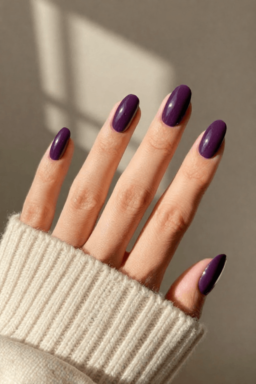 Deep Plum Deep Plum Fall Nail color