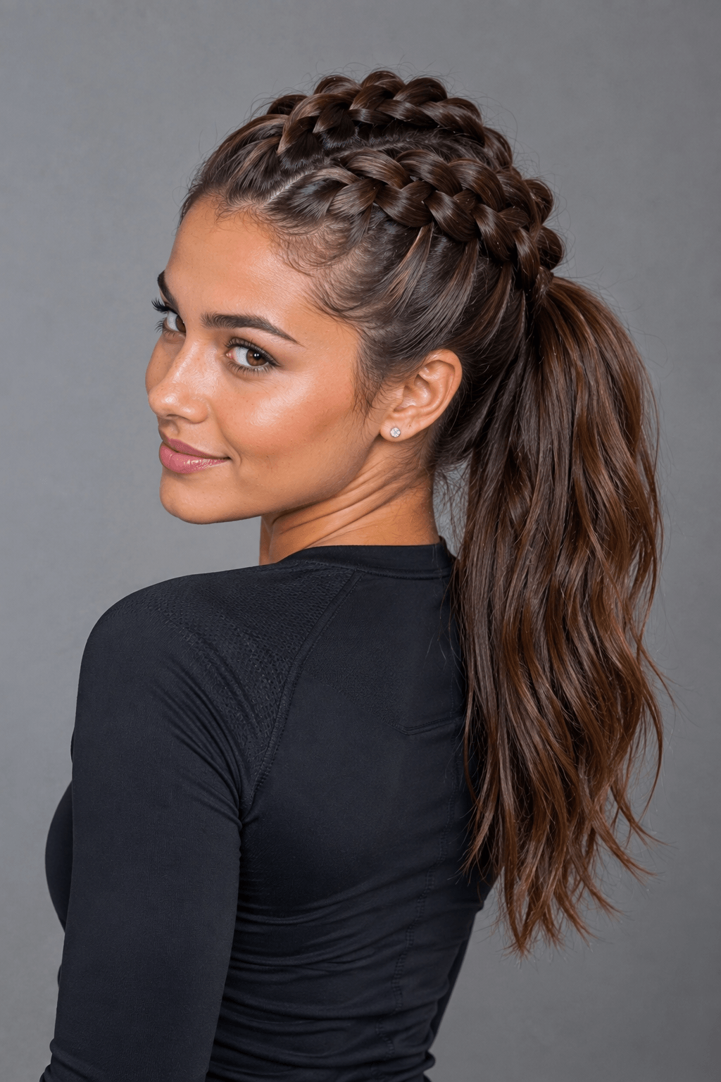Dutch Braided Ponytail Dutch Braided Ponytail