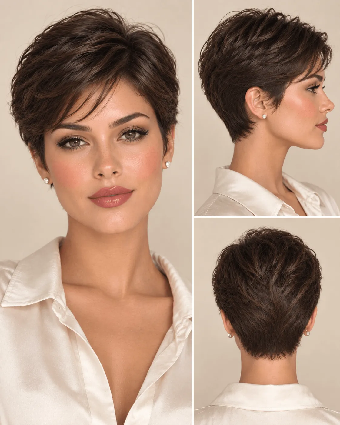 Elegant Pixie Cut Elegant Pixie Cut