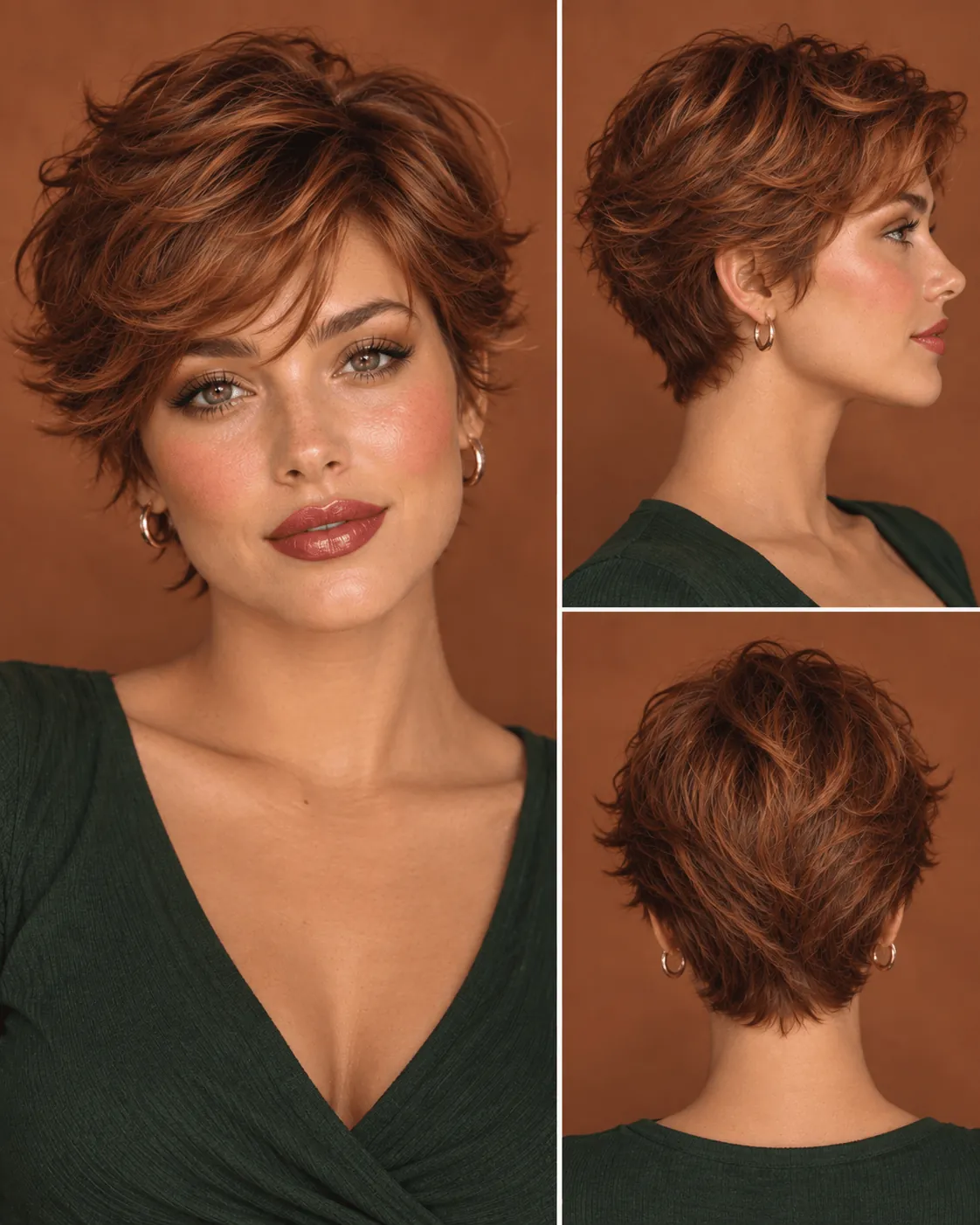 Feathered Pixie Cut Feathered Pixie Cut