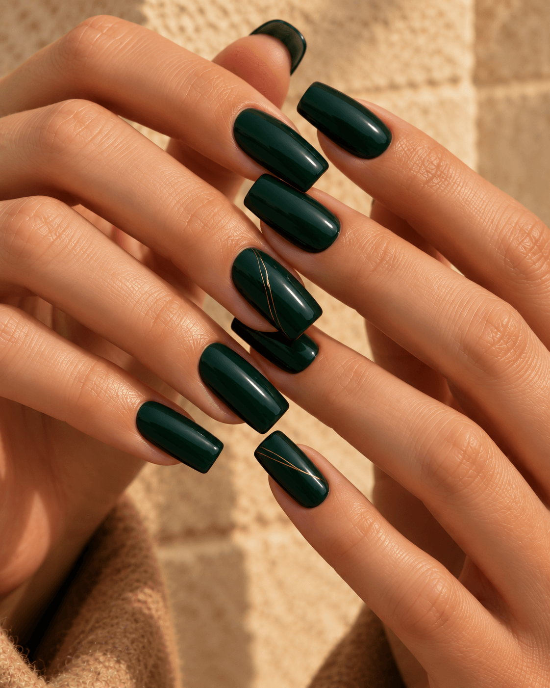 Forest Green (2) Forest Green Fall Nail Color