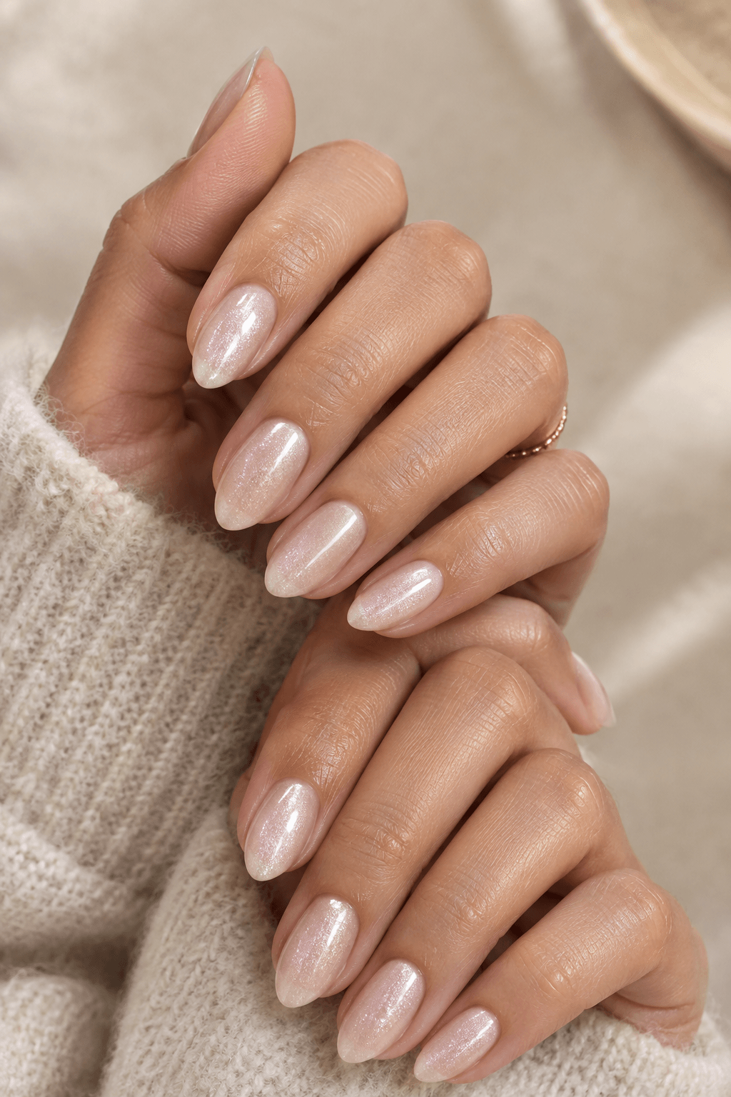 Frosted Nude Nails Frosted Nude Nails