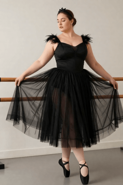 Glamorous Black Swan Costume Glamorous Black Swan Costume