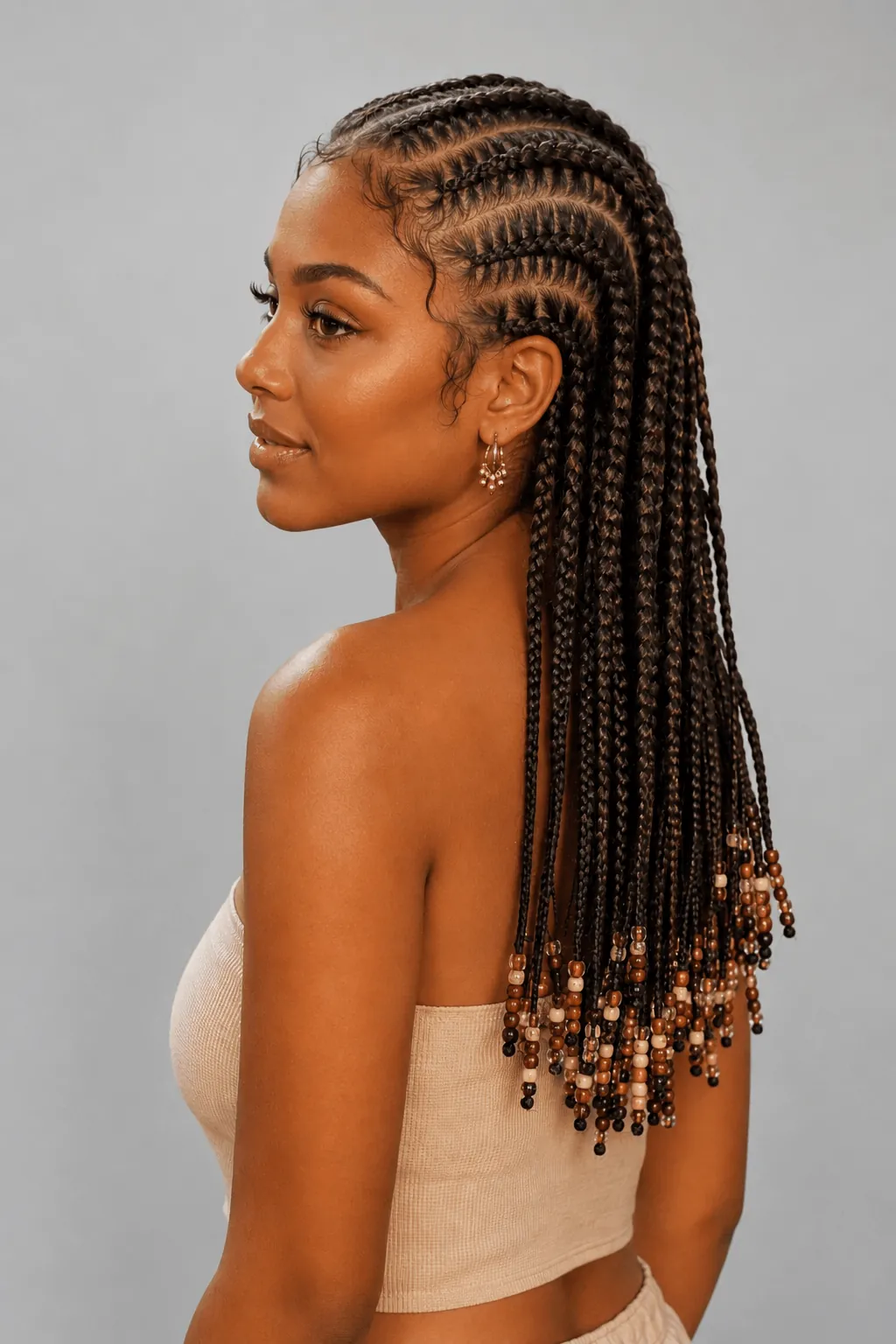 Goddess Braids With Beads