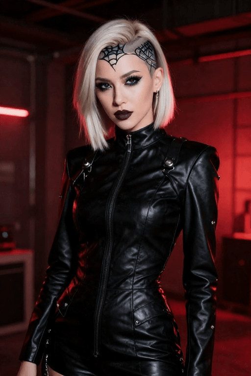 Halloween Undercut Design Halloween Undercut Designs With a Bold Statement