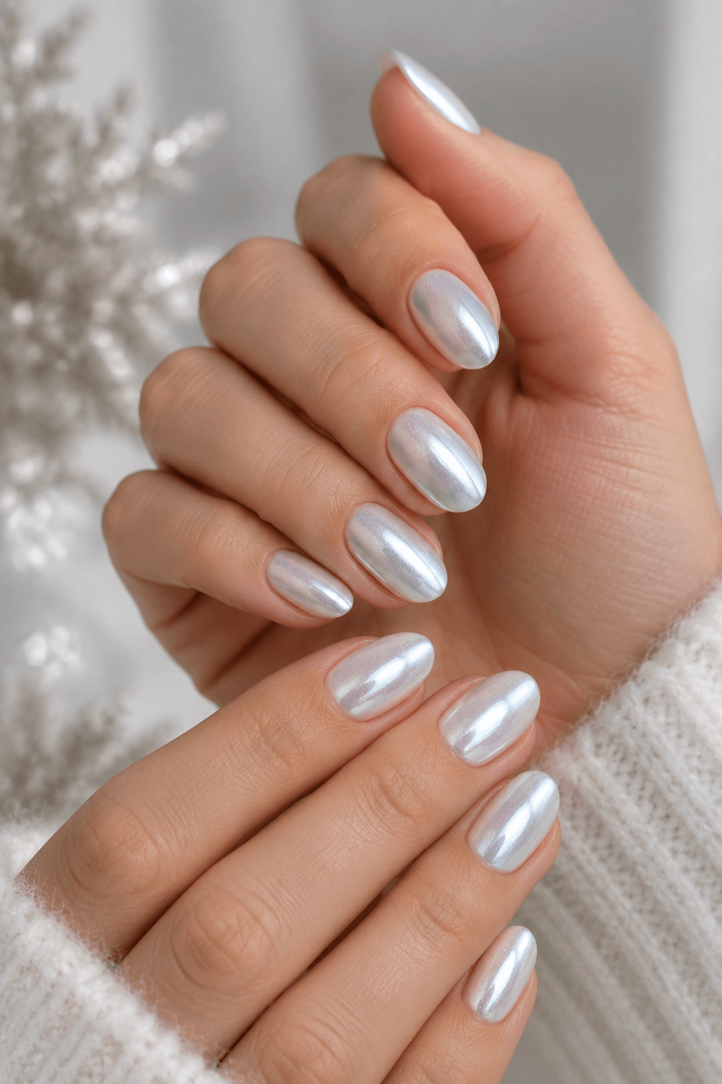 Icy White Chrome Icy White Chrome