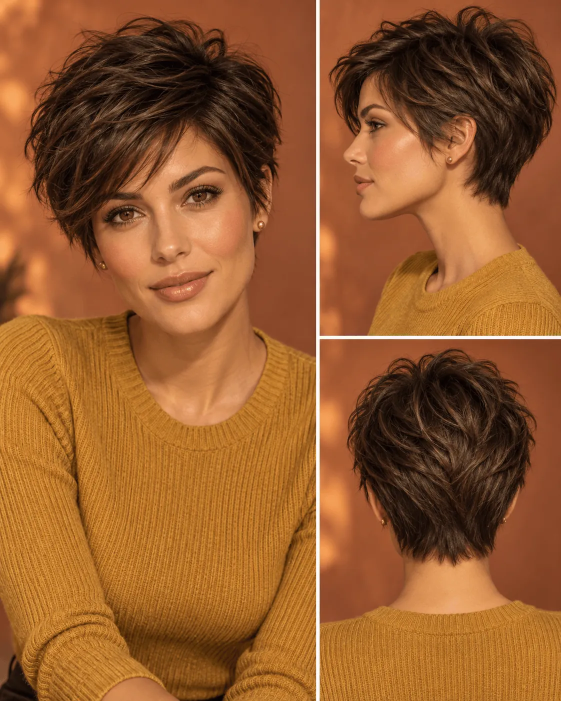 Layered Pixie Cut Layered Pixie Cut
