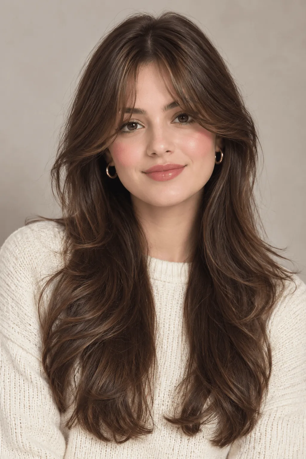 Long Curtain Bangs Long Curtain Bangs