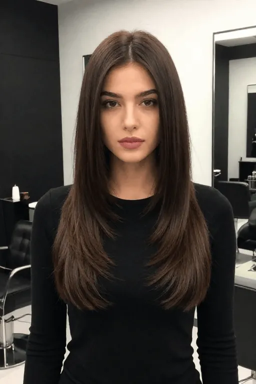Long Pixie Cut Long pixie haircut for thick straight hair with shorter sides