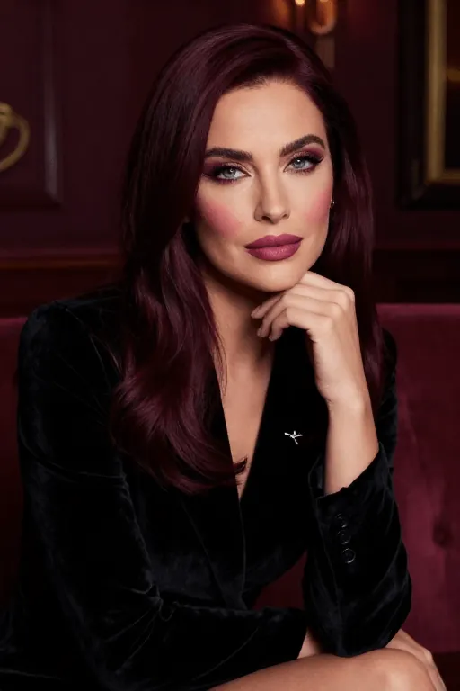 Mulled Wine Fall Hair Color