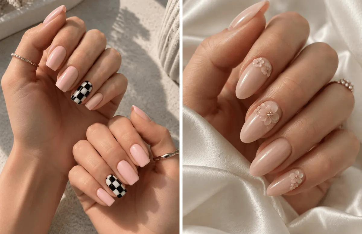 Nude Nail Art Ideas That Make Plain Nails Look Expensive