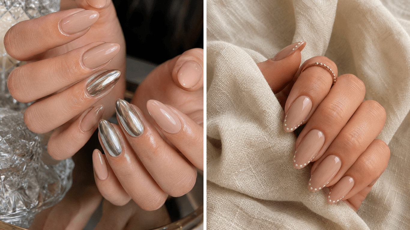 Nude colour nail ideas for every skin tone