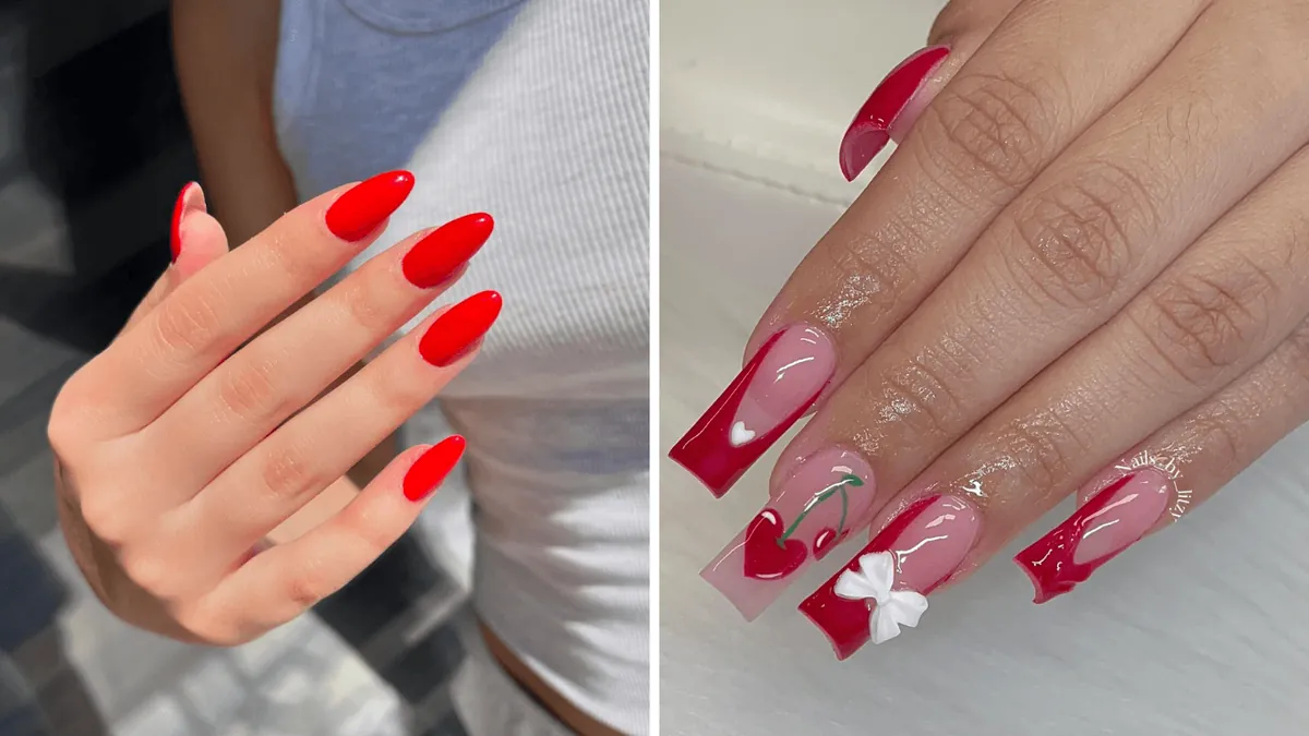 15 Red Nail Ideas Worth Trying Right Now