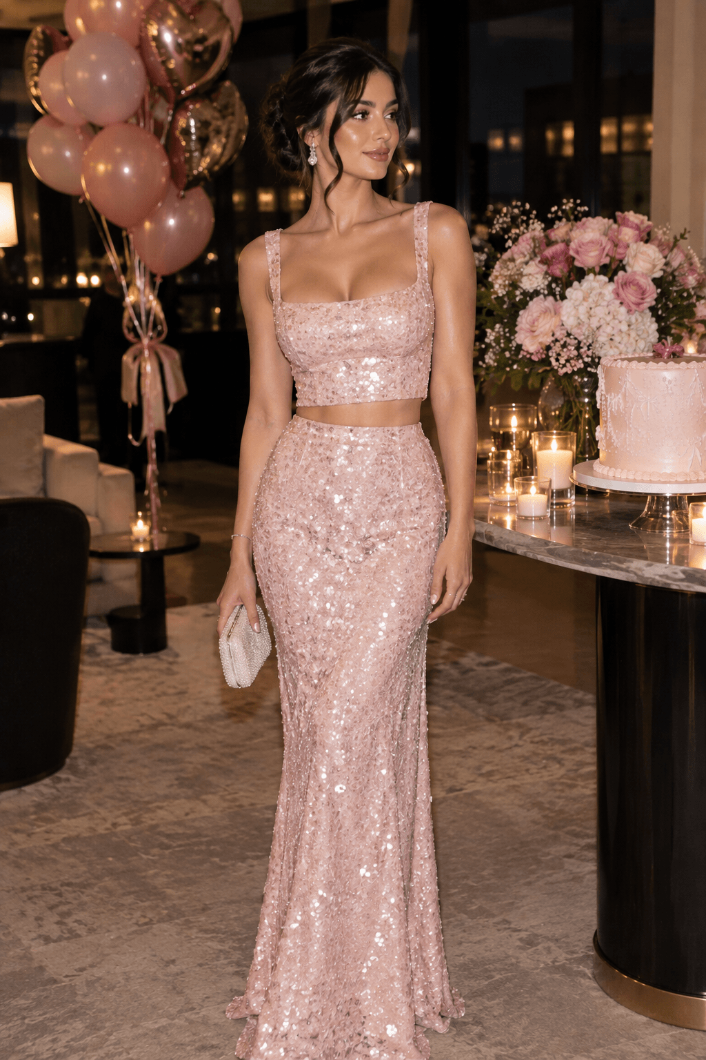 Two Piece Set for a Milestone Birthday Outfit Two Piece Set for a Milestone Birthday Outfit