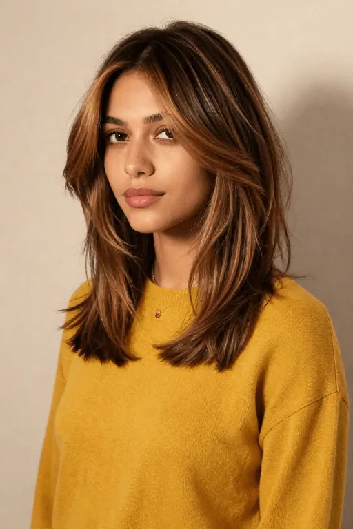 Wolf Cut with Balayage Wolf Cut with Balayage