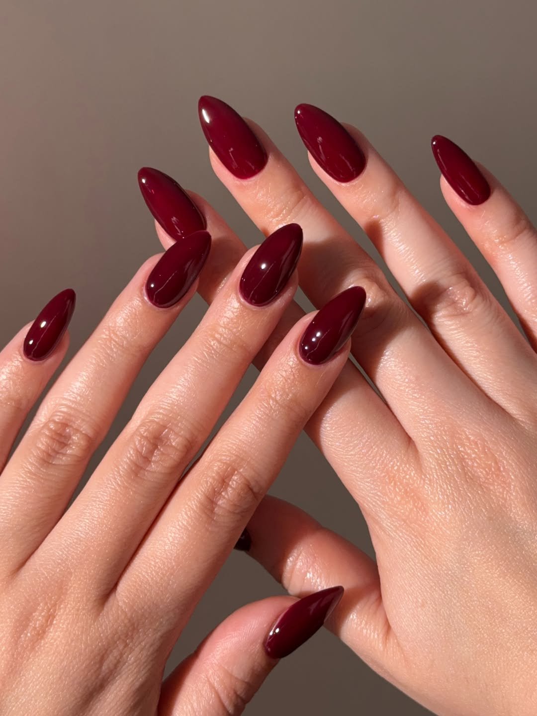 avrnailswatches Red Brown Nail Color in a Deep Wine Tone Red Brown Nail Color in a Deep Wine Tone