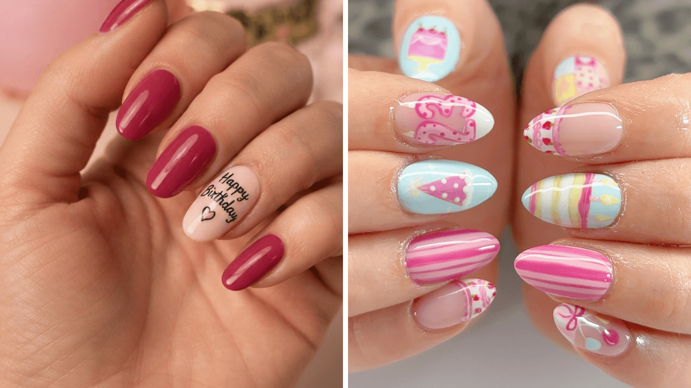 Birthday Nail