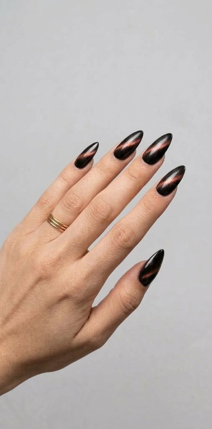 Black Cat Eye Black Cat Eye Nail