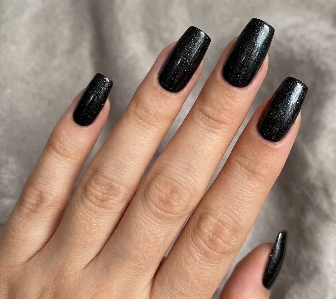 Black Shimmer Black Shimmer Nail