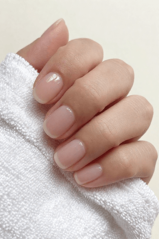 Buffed Natural Shine Buffed Natural Shine Short Nail
