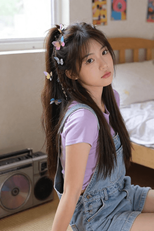 Butterfly Clip Half-Up Butterfly Clip Half-Up 90s Hairstyles