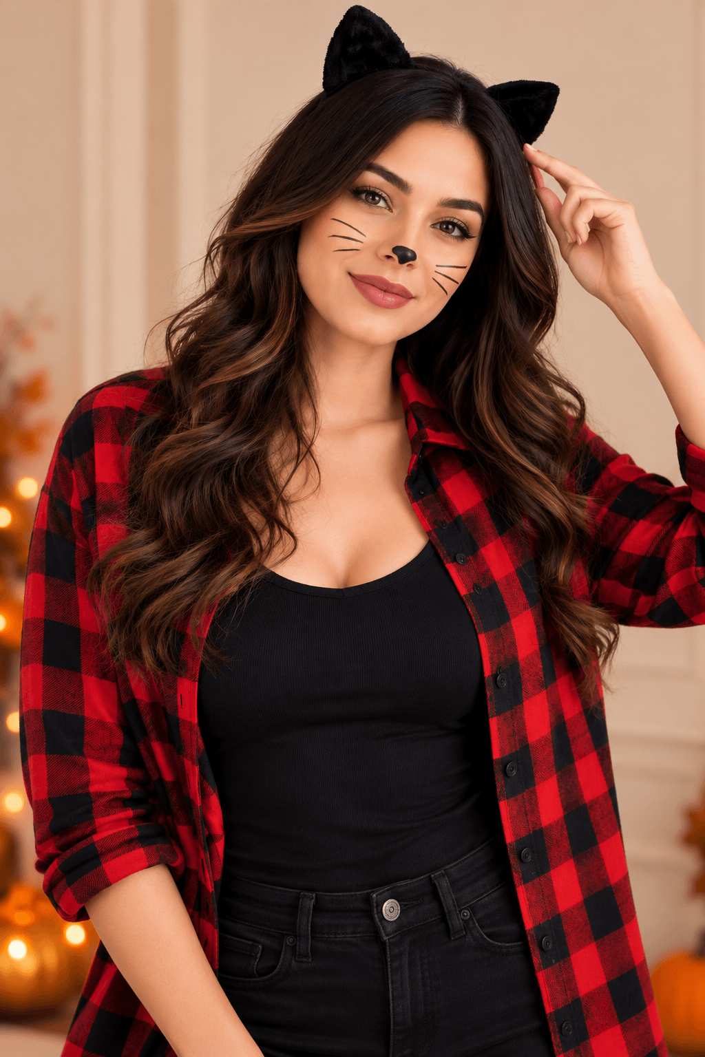Halloween Ideas: Costumes, Spooky Nails & Hair Inspiration - Cozy halloween cat