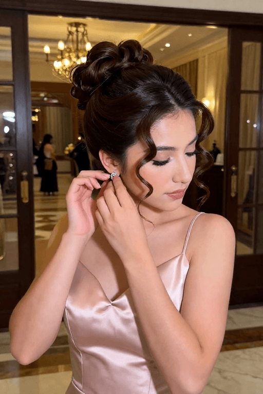 Face-Framing Tendril Updo Face-Framing Tendril Updo