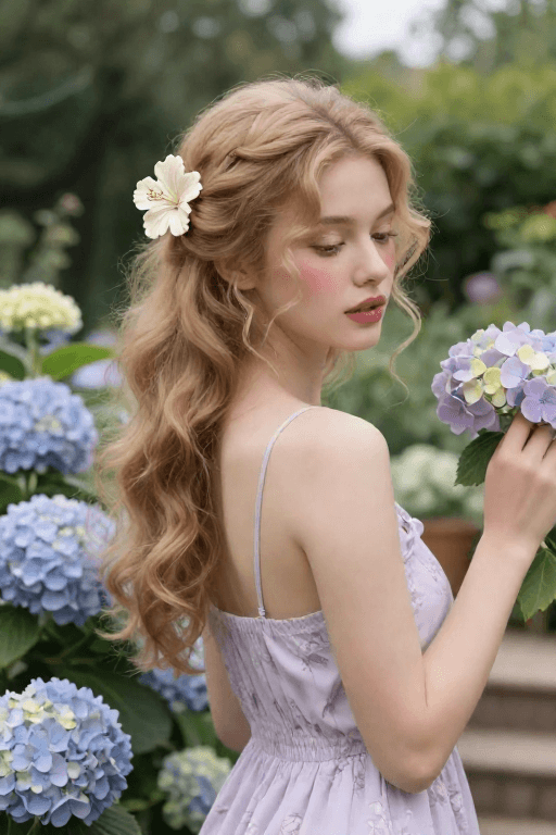 Flower Claw Clip Style Flower Claw Clip Style