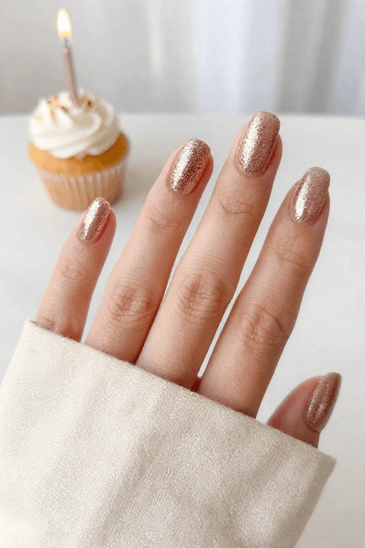 Full Glitter Party Nails Full Glitter Party Nails