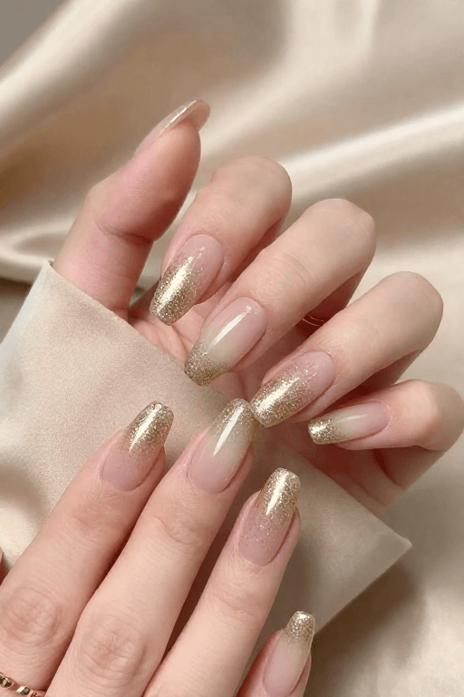 Glitter Fade Ombre Nail