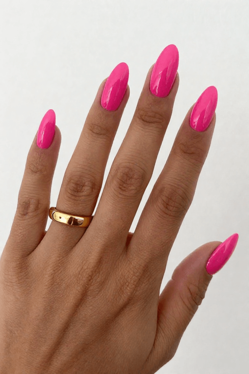 Hot Pink Hot Pink Nail Color