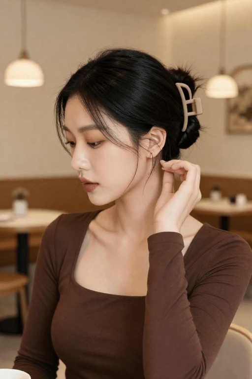 Low Claw Clip Bun Low Claw Clip Bun